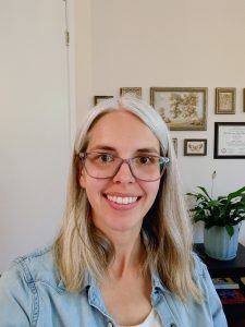 Photo of Gail Kirk Poust, LMFT, reproductive mental health specialist.